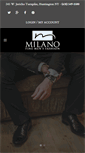 Mobile Screenshot of milanomensfashion.com